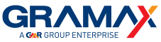 Logo of GRAMAX, a GMR Group Enterprise.